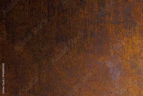 Photography Weathered Rusted Metal Sheet: Detailed Image Highlighting the Natural Aging and