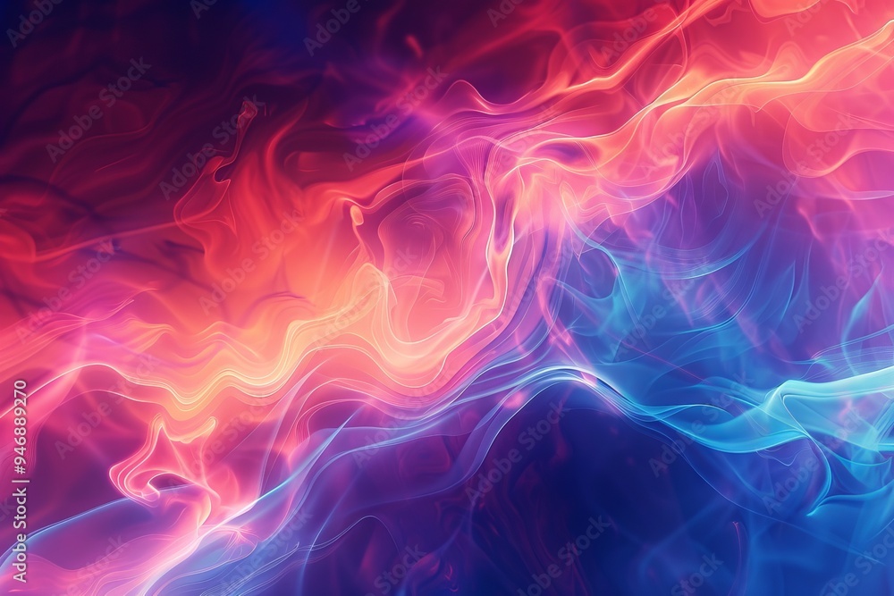 Abstract Swirling Colors Abstract Swirling Colors