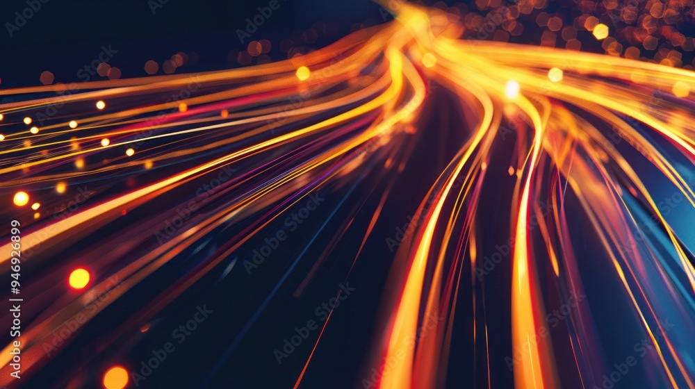 Abstract Light Trails Abstract Light Trails