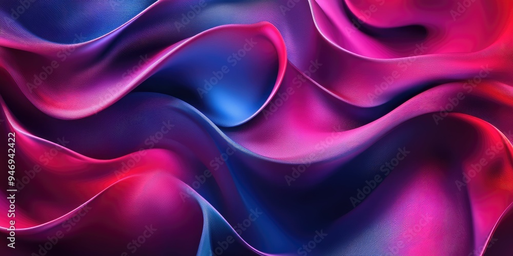 Obraz premium Abstract Waves of Color