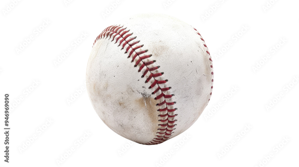Softball isolated on white background Softball isolated on white background