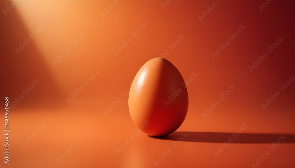 Single Egg Breakfast Isolated Food Background 3D Graphic Design Single Egg Breakfast Isolated Food Background 3D Graphic Design