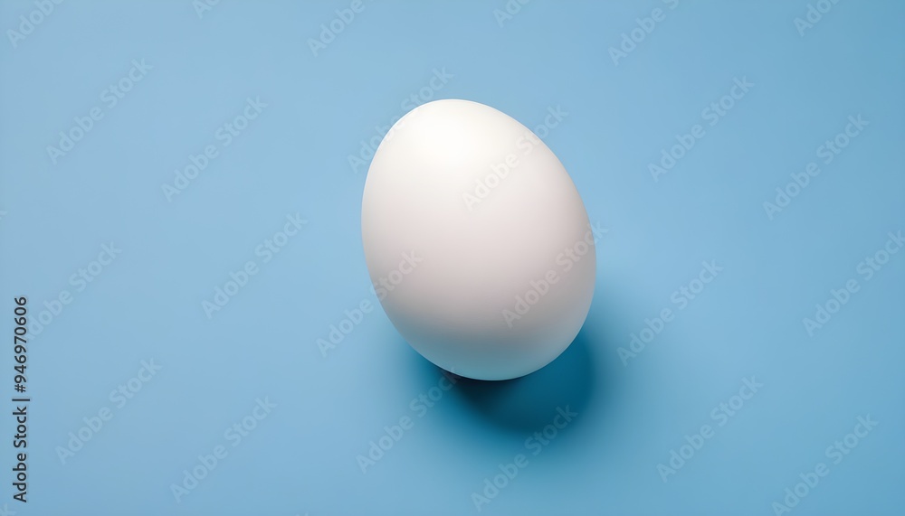 Single White Egg Breakfast Isolated Food Background 3D Graphic Design Single White Egg Breakfast Isolated Food Background 3D Graphic Design