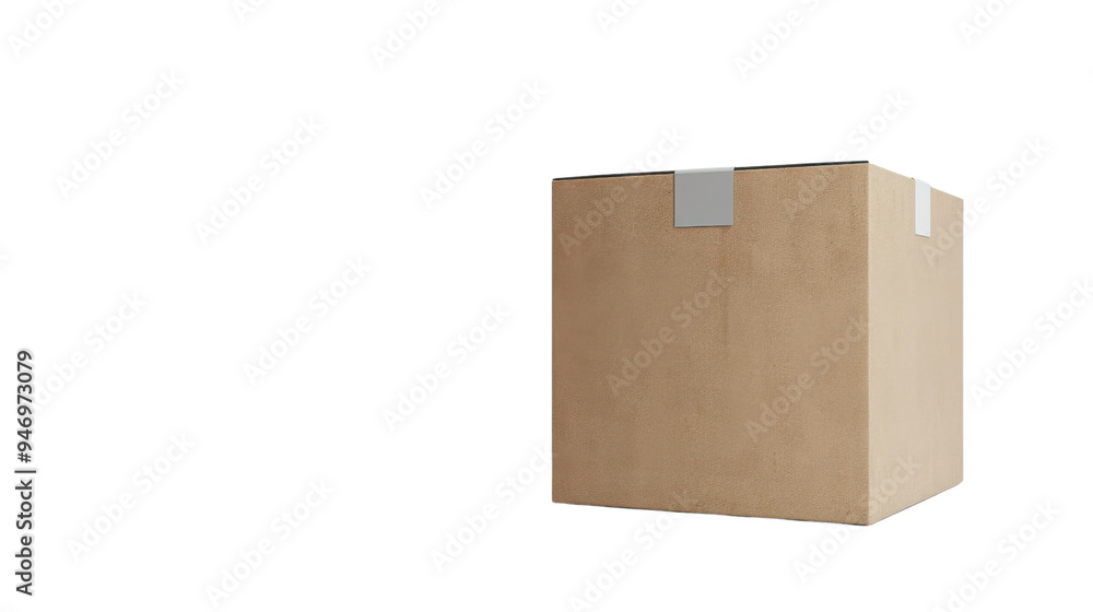 Package cardboard box isolated on white background Package cardboard box isolated on white background