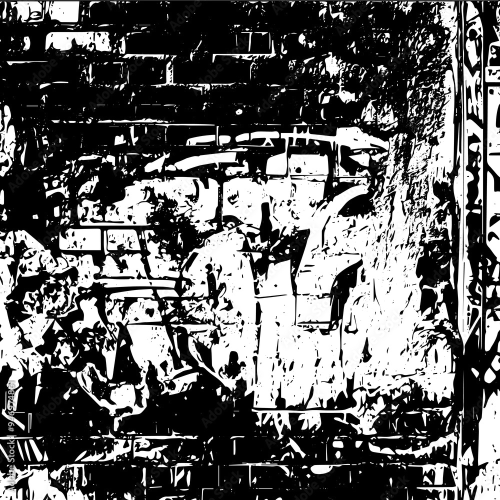 grunge graffiti wall texture with peeling paint and grim grunge graffiti wall texture with peeling paint and grim
