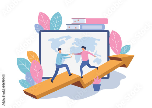 An economy that grows together through cooperation and collaboration