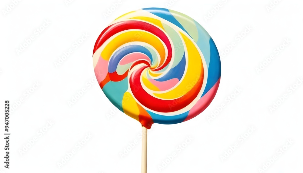 Rainbow Lollipop Candy Illustration Isolated Sweet Sugar 3D Graphic Design Rainbow Lollipop Candy Illustration Isolated Sweet Sugar 3D Graphic Design