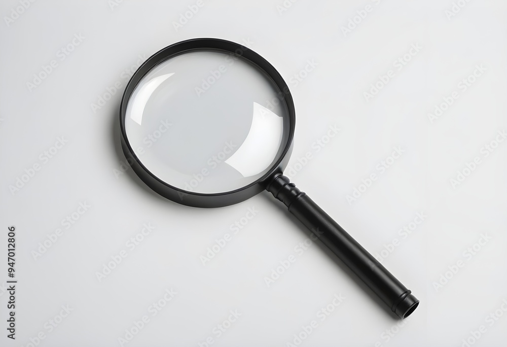 Magnifying Glass Illustration 3D Graphic Design Isolated Background Magnifying Glass Illustration 3D Graphic Design Isolated Background