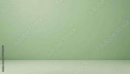 Minimalistic Green Backdrop Colorful Studio Background Graphic Product Design