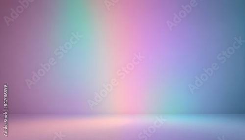 Minimalistic Iridescent Backdrop Colorful Studio Background Graphic Product Design