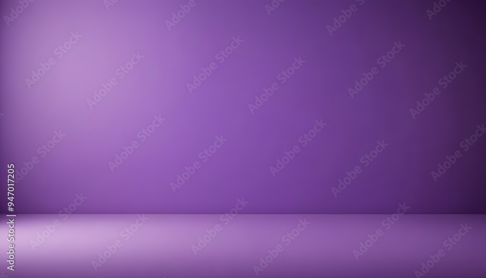 Fototapeta premium Minimalistic Purple Backdrop Colorful Studio Background Graphic Product Design