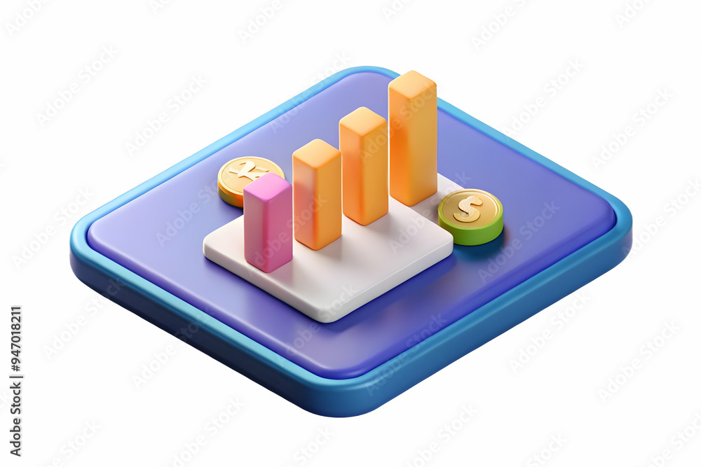 Modern Flat Vector Illustration of Glossy Desktop Monitor with Holographic Financial Dashboards and Currency Symbols Concept for Corporate Finance Presentations - Smart Business Tone Modern Flat Vector Illustration of Glossy Desktop Monitor with Holographic Financial Dashboards and Currency Symbols Concept for Corporate Finance Presentations - Smart Business Tone