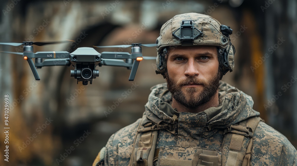 Military drone operator Military drone operator