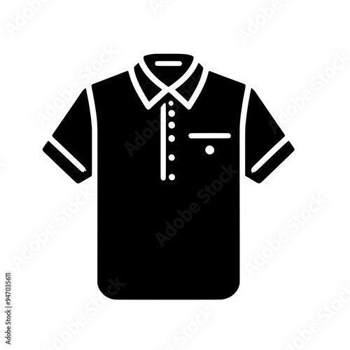 black t shirt vector isolated