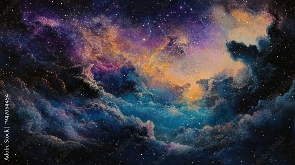 Cosmic Clouds and Stars in a Galaxy Cosmic Clouds and Stars in a Galaxy