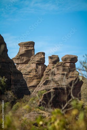 rocks and sky