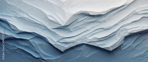 Wallpaper Mural Abstract Layers of Ice in a Glacier Torontodigital.ca