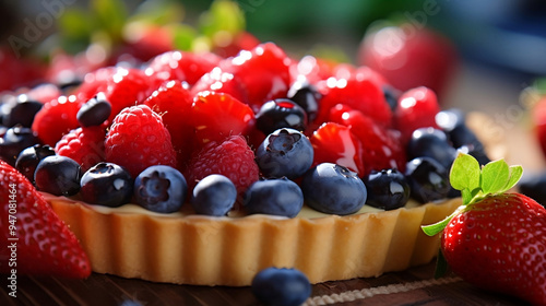 Fresh Berry Tart: A Luscious Dessert