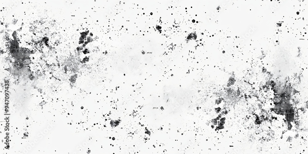 Abstract black and white splattered background Abstract black and white splattered background
