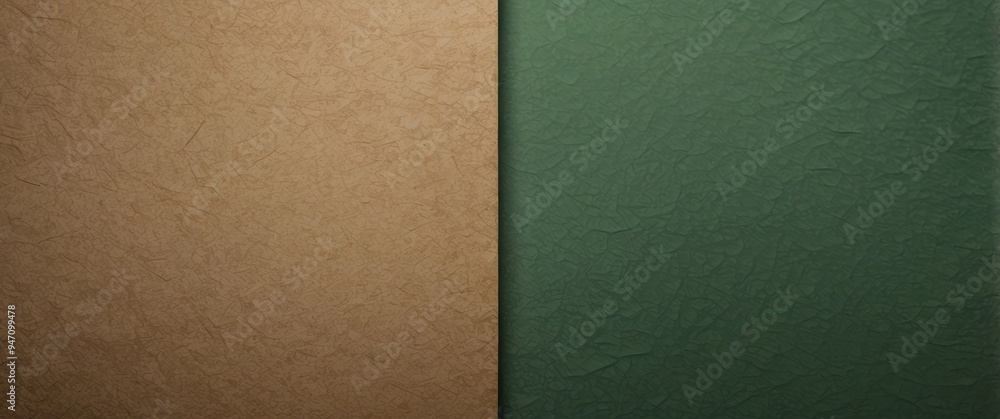 Fototapeta premium Abstract Textured Background with Tan and Green Colors