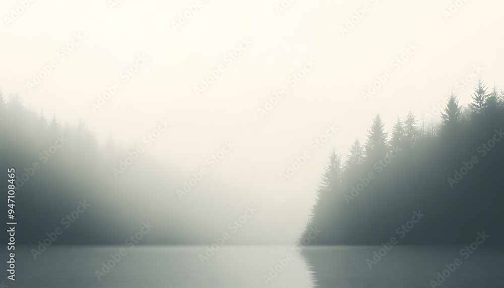 Fototapeta premium A short, inspirational quote or a single word in a clean, minimalist font, placed in the center of the wallpaper