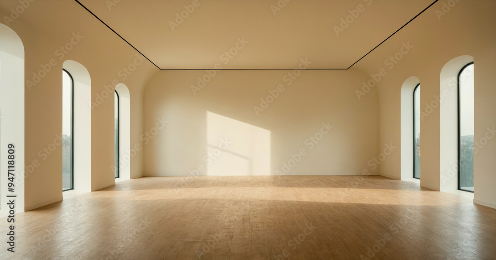 A spacious, open space with crisp white walls and warm oak floors. Large glass walls let in natural light, creating a calm, contemporary feel. A spacious, open space with crisp white walls and warm oak floors. Large glass walls let in natural light, creating a calm, contemporary feel.