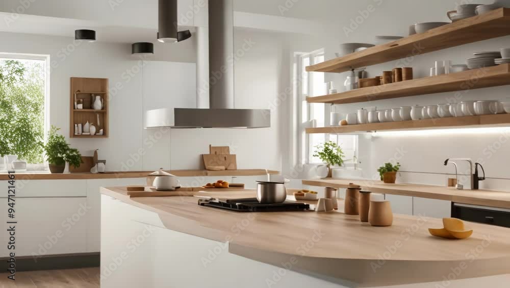 Modern Minimalist Kitchen Interior Modern Minimalist Kitchen Interior