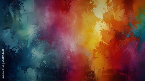 abstract painting background or texture Generative AI