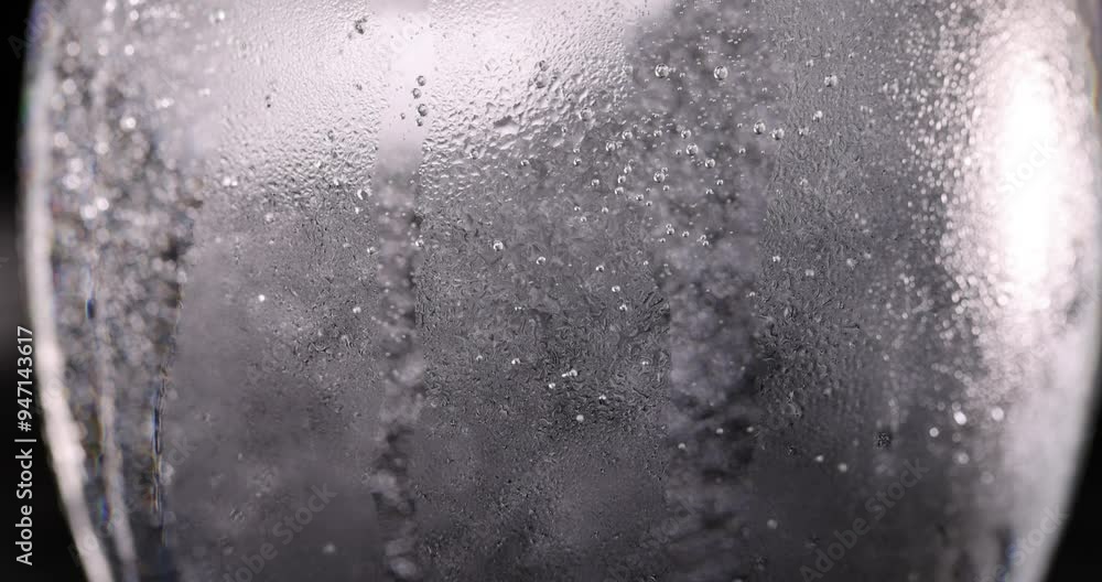 cold carbonated water with a glass of ice, ice soda water with a lot of gas cold carbonated water with a glass of ice, ice soda water with a lot of gas