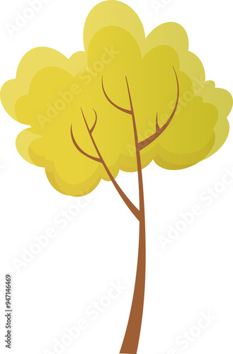 Green leaf tree