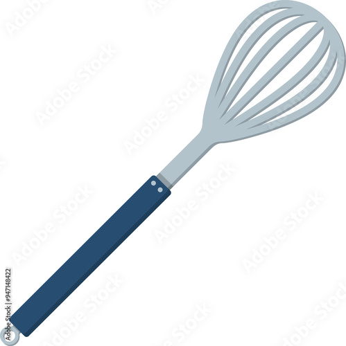 Kitchen utensil handle egg beater
