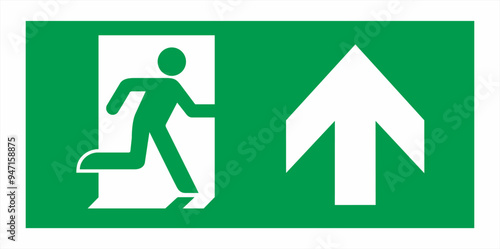 Emergency Escape Sign Symbols...