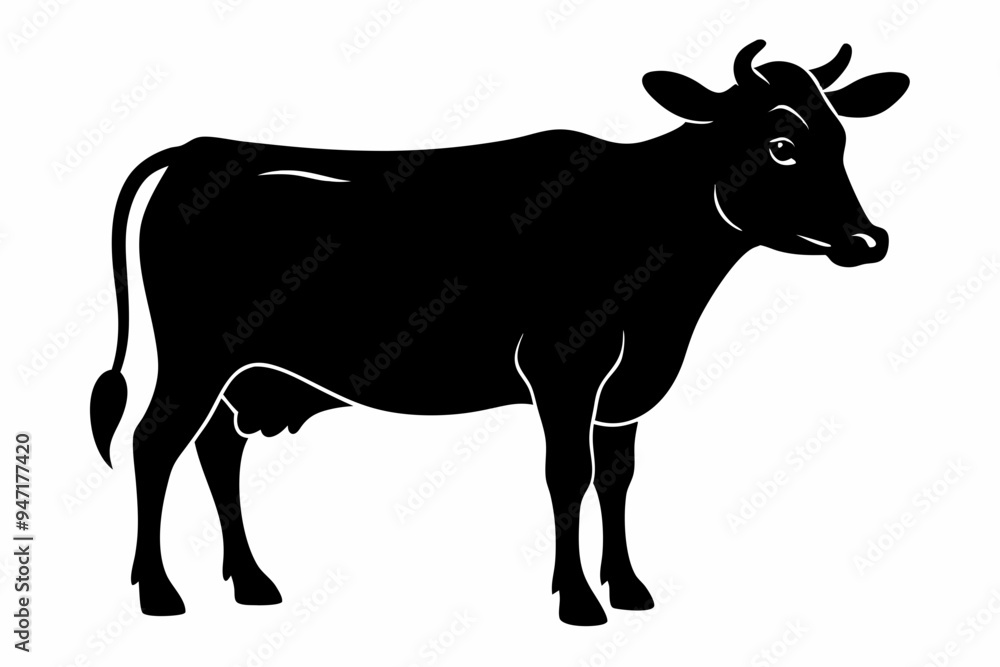 jersey cow silhouette, cow vector illustration, bull, cow icon
jersey cow silhouette, cow vector illustration, bull, cow icon