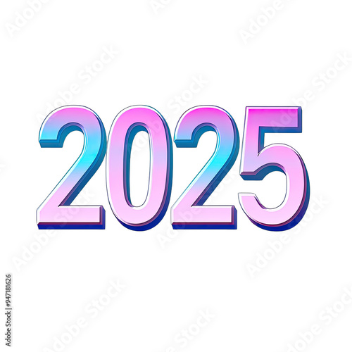 2025 Happy New Year logo