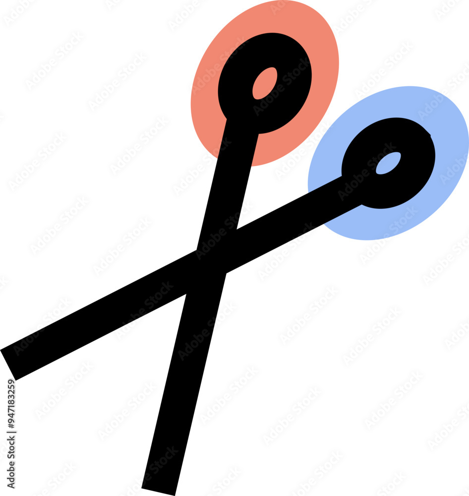 Office Work Tools Doodle Icon