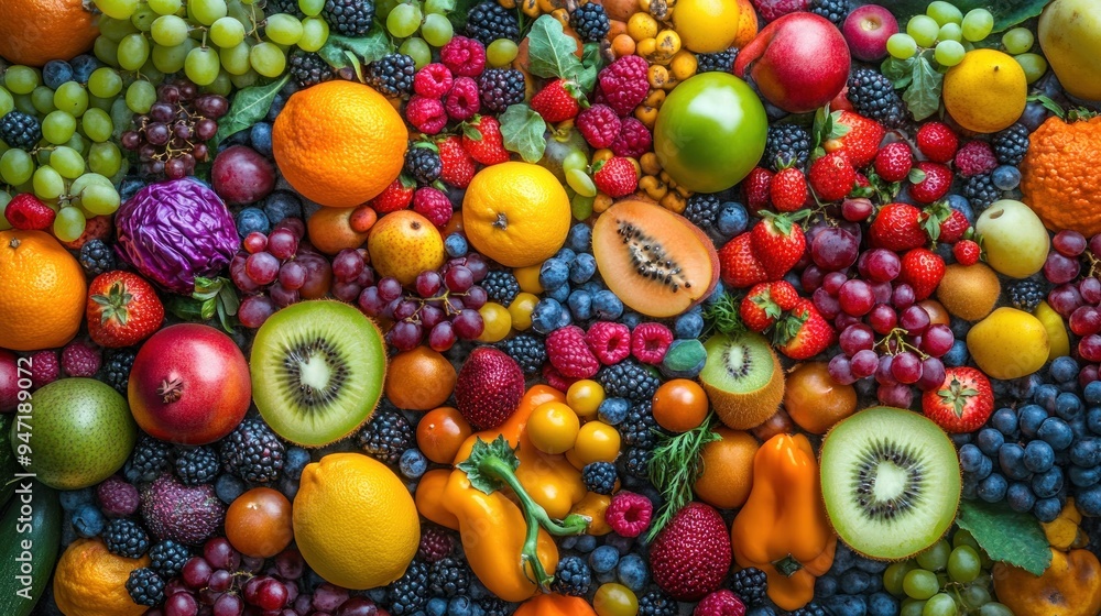 Vibrant Fruit and Berry Medley Vibrant Fruit and Berry Medley