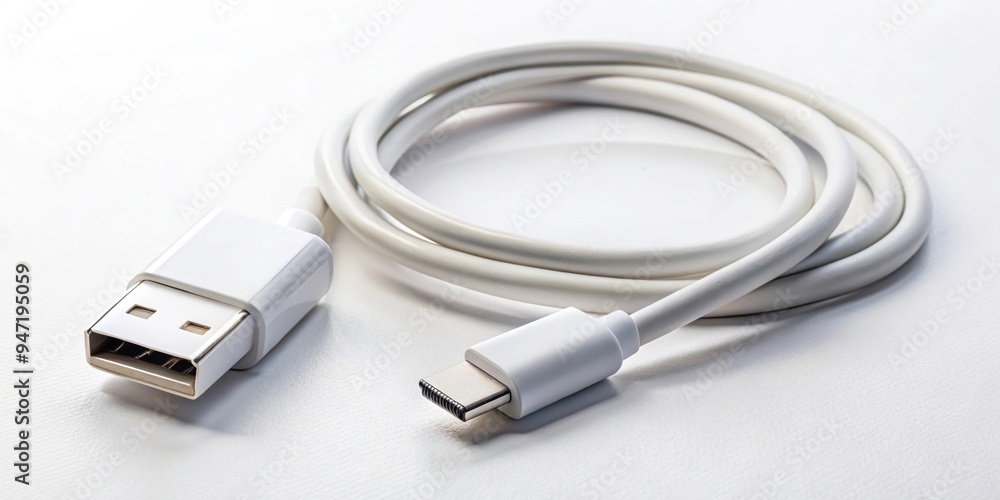 EU standard charging cable for smartphone with USB-C connector, EU, Europe, standard, charging cable, USB-C EU standard charging cable for smartphone with USB-C connector, EU, Europe, standard, charging cable, USB-C