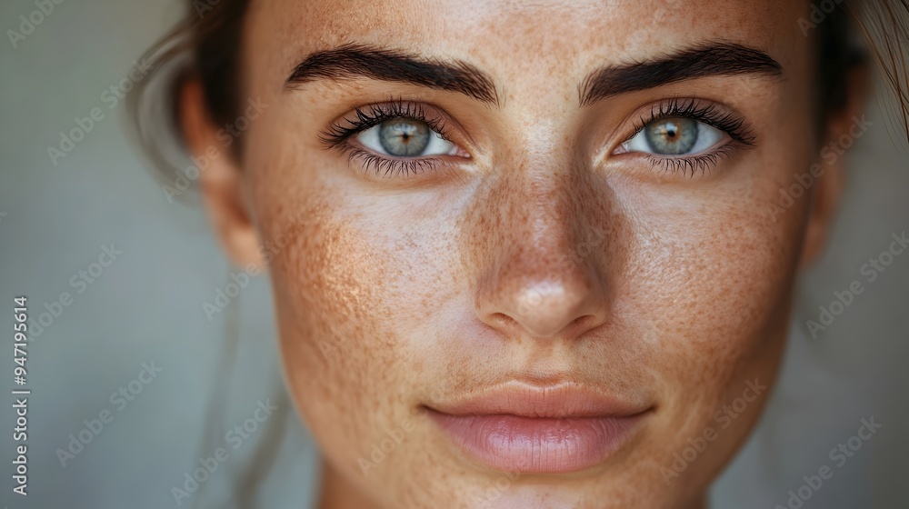 Obraz premium Transformative Skin Care Melasma Treatment Reveals Radiant Complexion