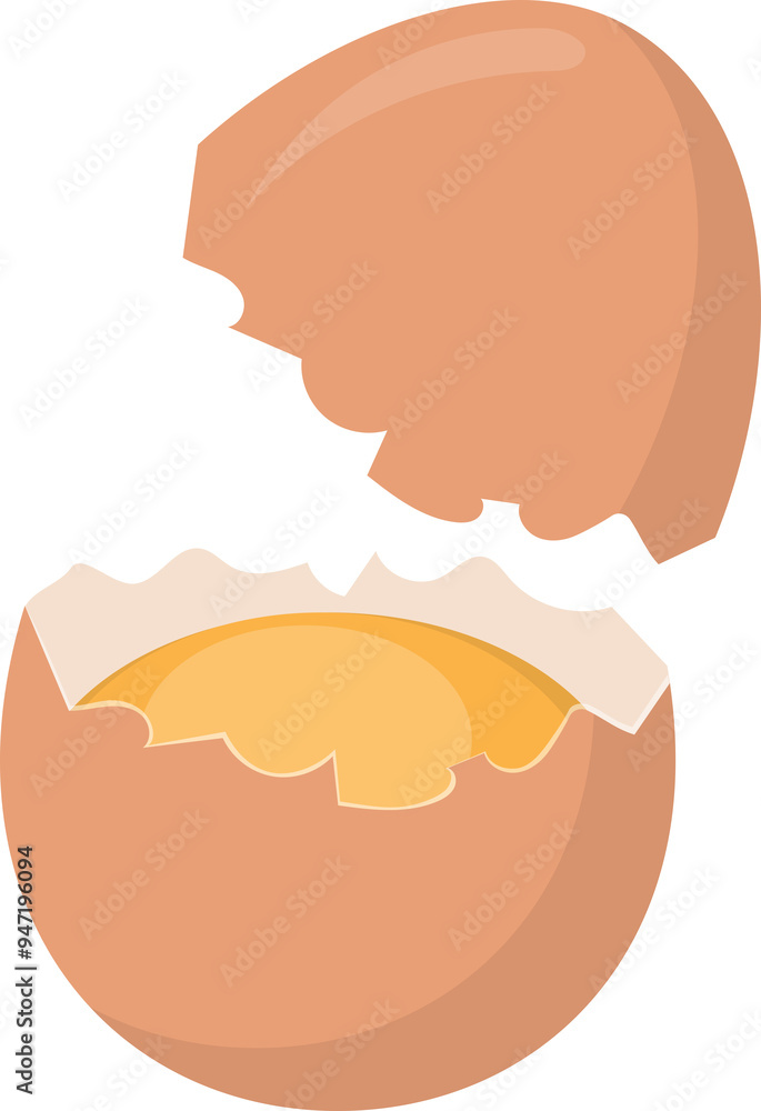Food ingredient broken chicken egg Food ingredient broken chicken egg