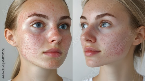 Young Woman s Acne Treatment Transformation Showcases Skin Care Benefits