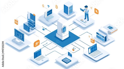 Analyzing the Steps to Define Network Security Scope - Professional Infographics