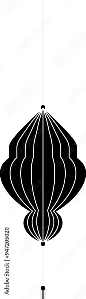 Shadow Window Ramadan Beautiful Black Illustration Vector Islamic