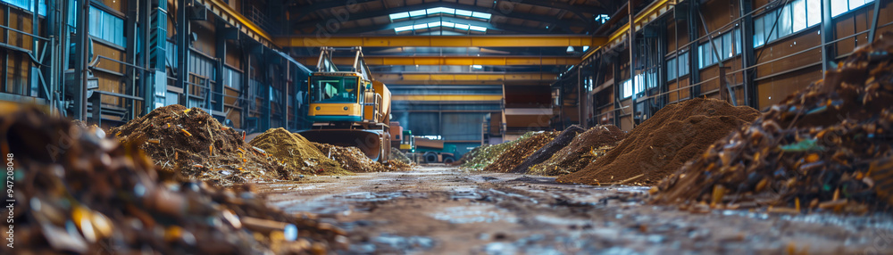 Biomass Processing Plant Industrial Interior Biomass Processing Plant Industrial Interior