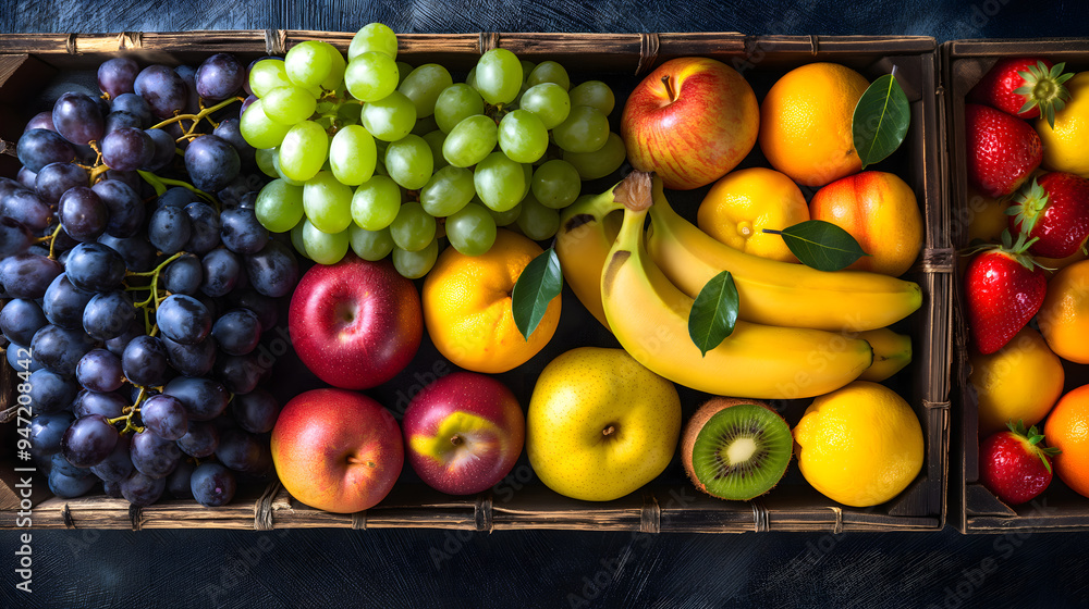 Fresh Fruits in a Basket
Fresh Fruits in a Basket