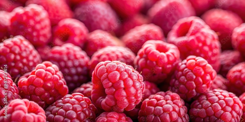 Close up of ripe raspberries , food, fruit, red, fresh, organic, healthy, juicy, delicious, summer, berry, macro Close up of ripe raspberries , food, fruit, red, fresh, organic, healthy, juicy, delicious, summer, berry, macro