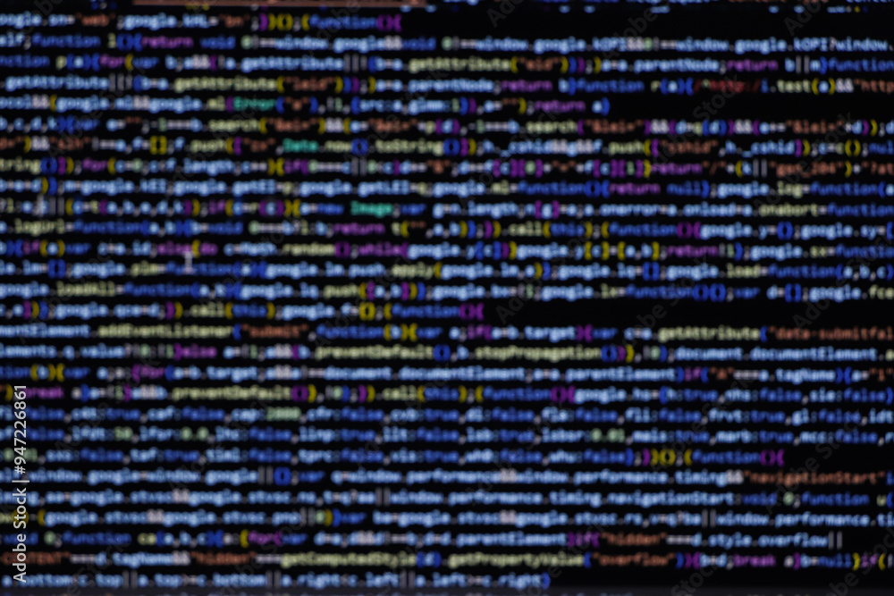 Programming coding screen, web developer coding screen Programming coding screen, web developer coding screen