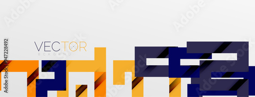 Color bend lines with shadow texture effect. Vector Illustration For Wallpaper, Banner, Background, Card, Book Illustration, landing page