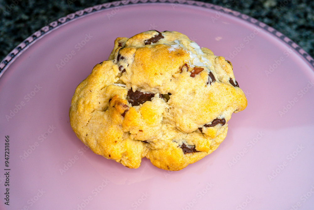 Fototapeta premium Salted Chocolate Chip Cookie