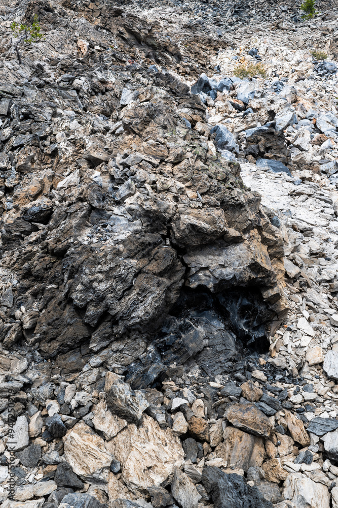 Fototapeta premium Lava Flows in Modoc National Forest, California
