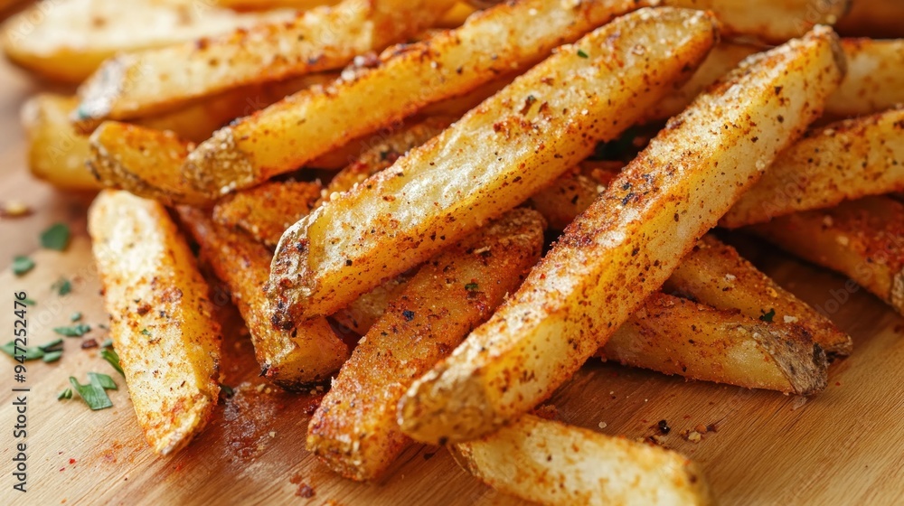 Crispy Seasoned French Fries Crispy Seasoned French Fries